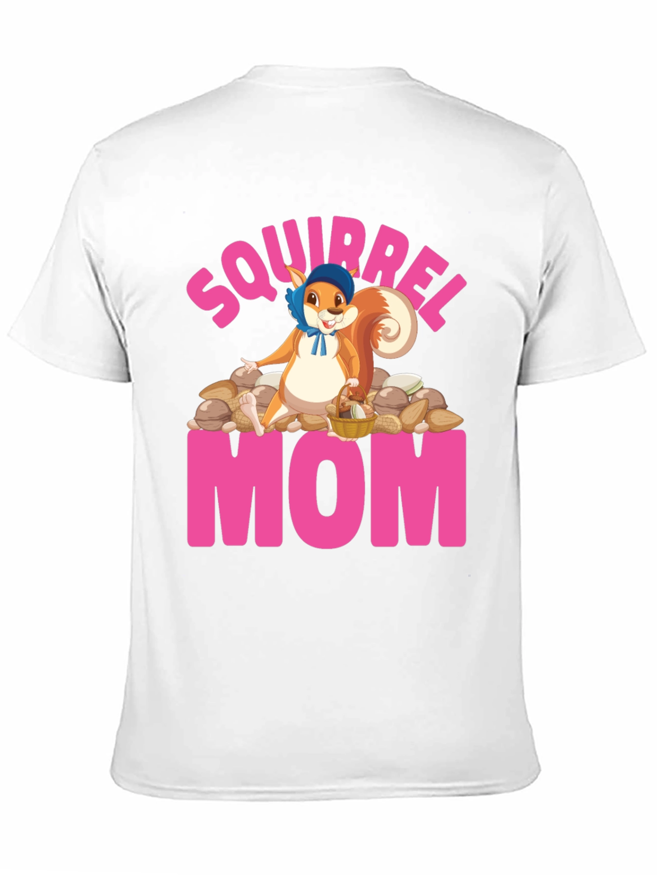 Squirrel Mom T-Shirt - Cute Mothers Day Gift