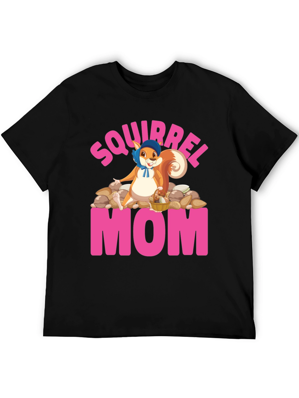 Squirrel Mom T-Shirt - Cute Mothers Day Gift