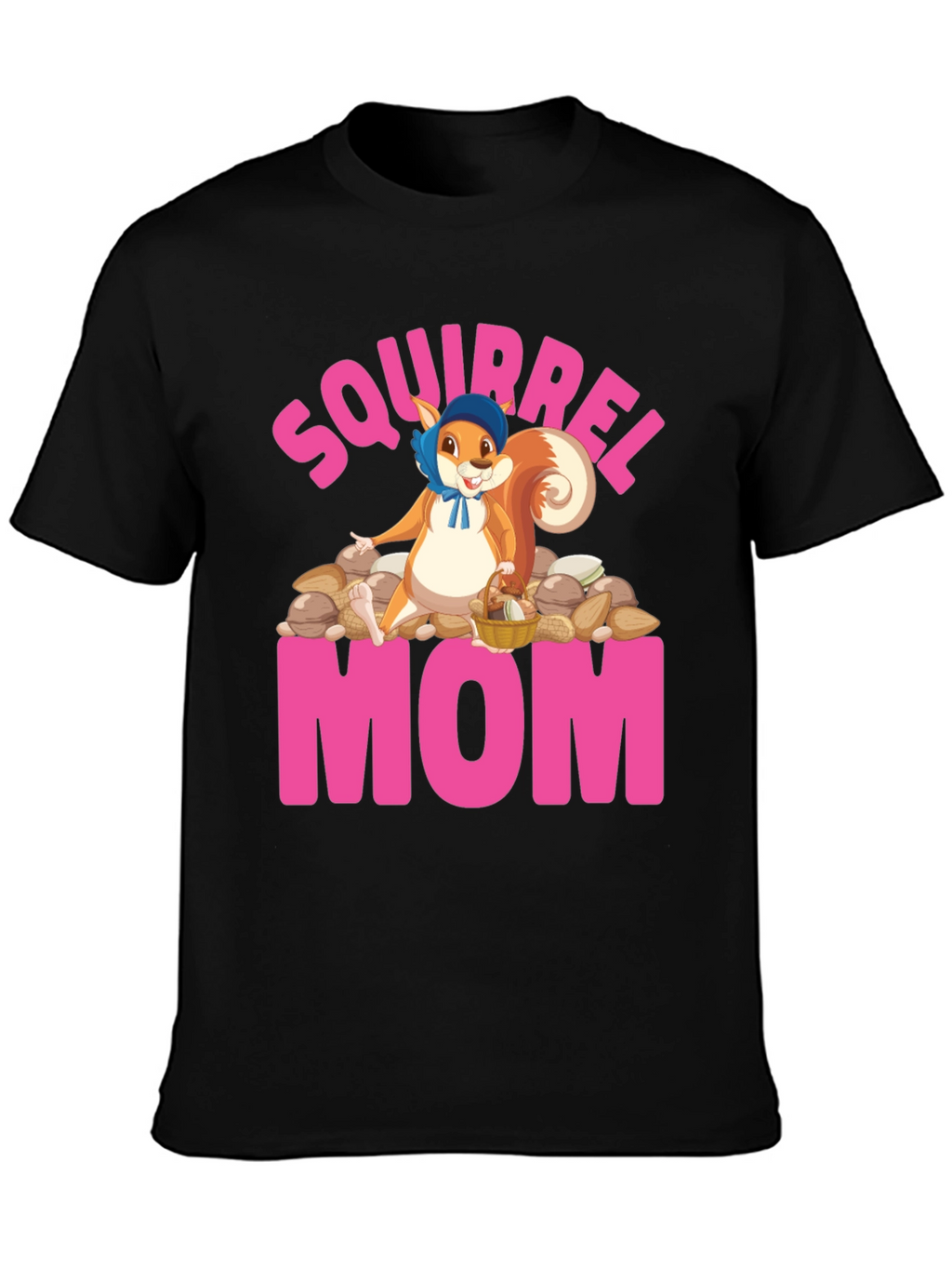 Squirrel Mom T-Shirt - Cute Mothers Day Gift