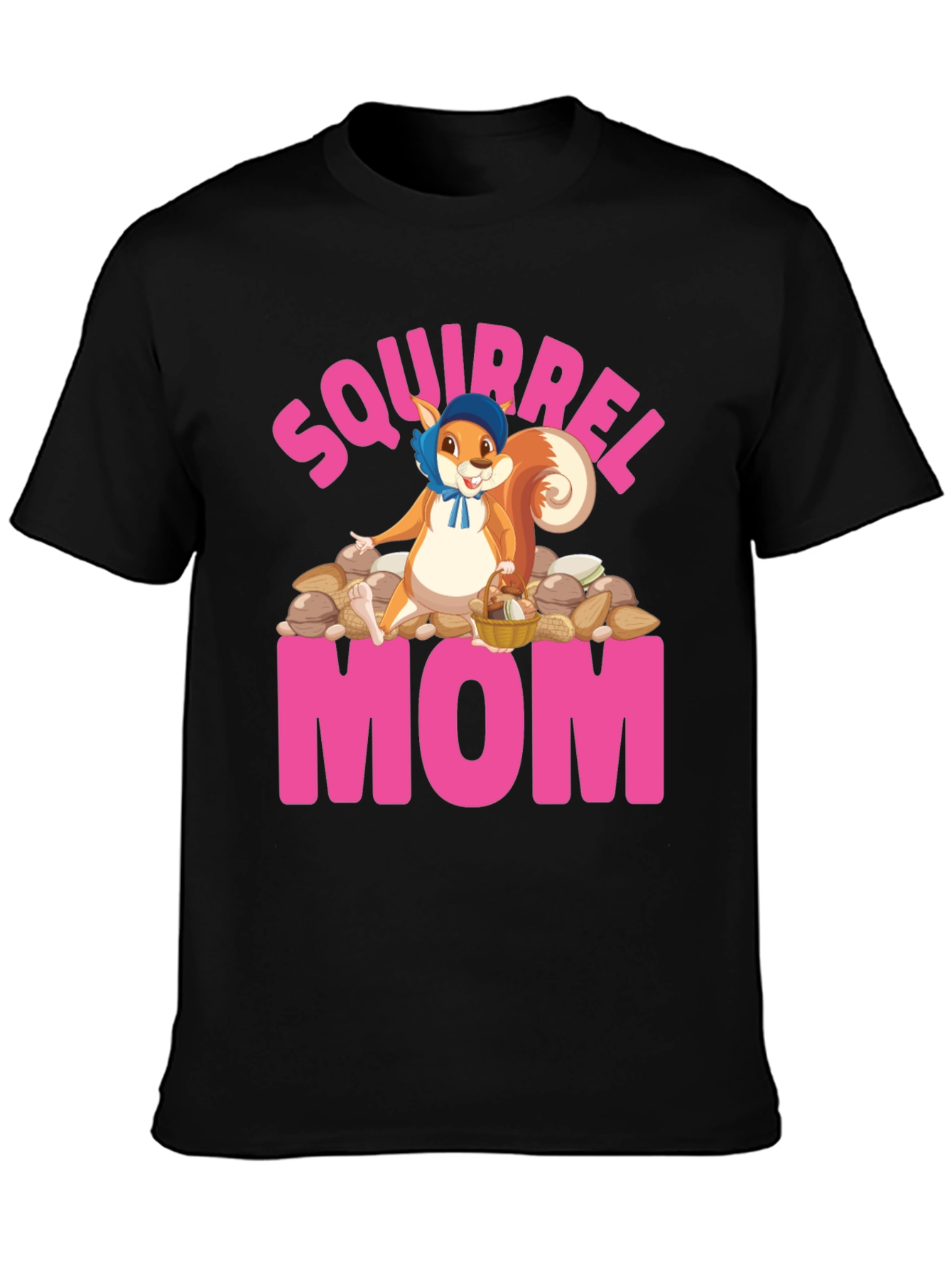 Squirrel Mom T-Shirt - Cute Mothers Day Gift