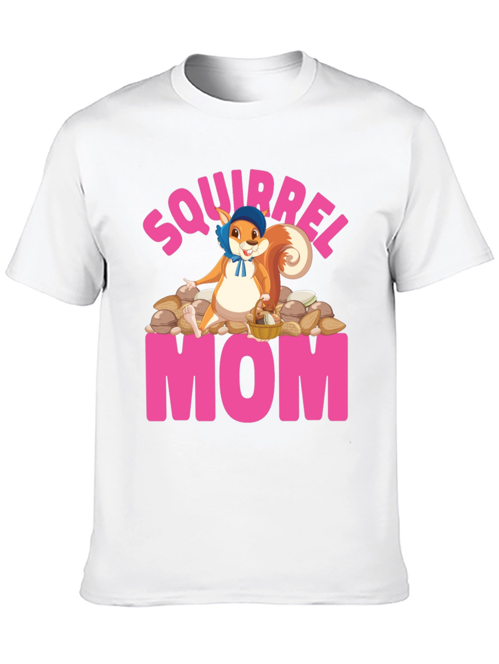 Squirrel Mom T-Shirt - Cute Mothers Day Gift