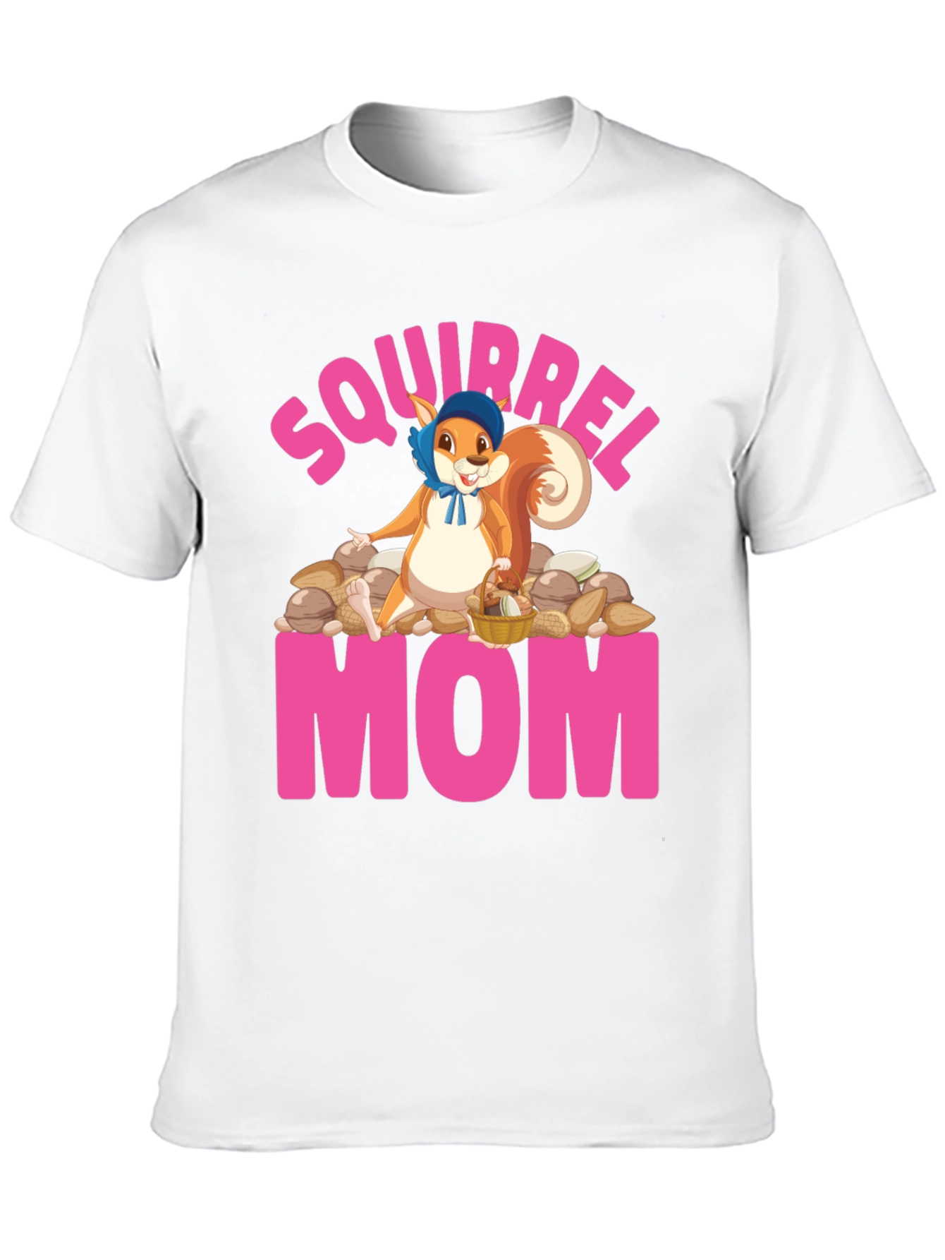 Squirrel Mom T-Shirt - Cute Mothers Day Gift