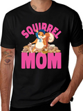 Squirrel Mom T-Shirt - Cute Mothers Day Gift