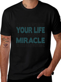 Motivational Quote T-Shirt: Live Your Life