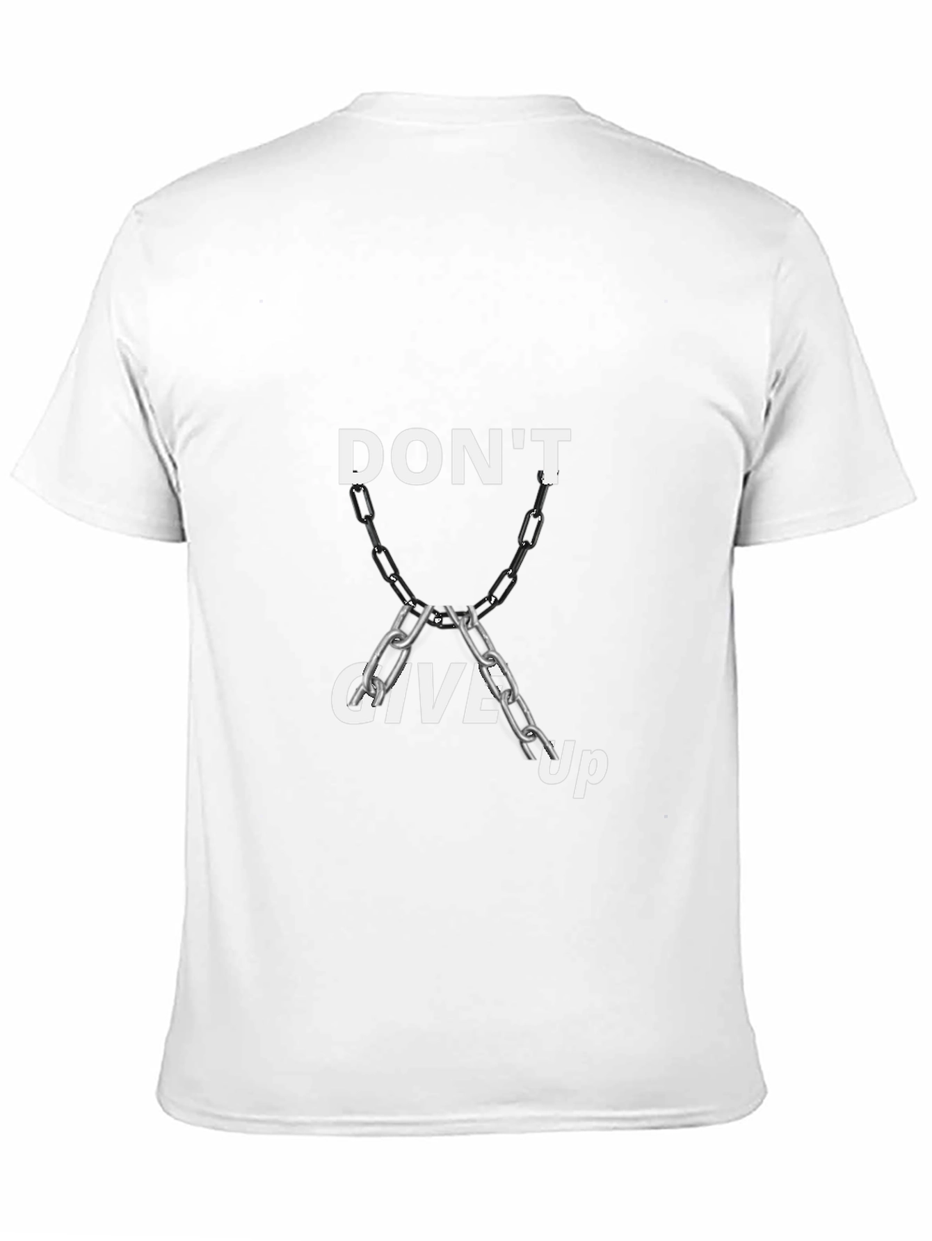 Dont Give Up Graphic Tee - Motivational T-Shirt