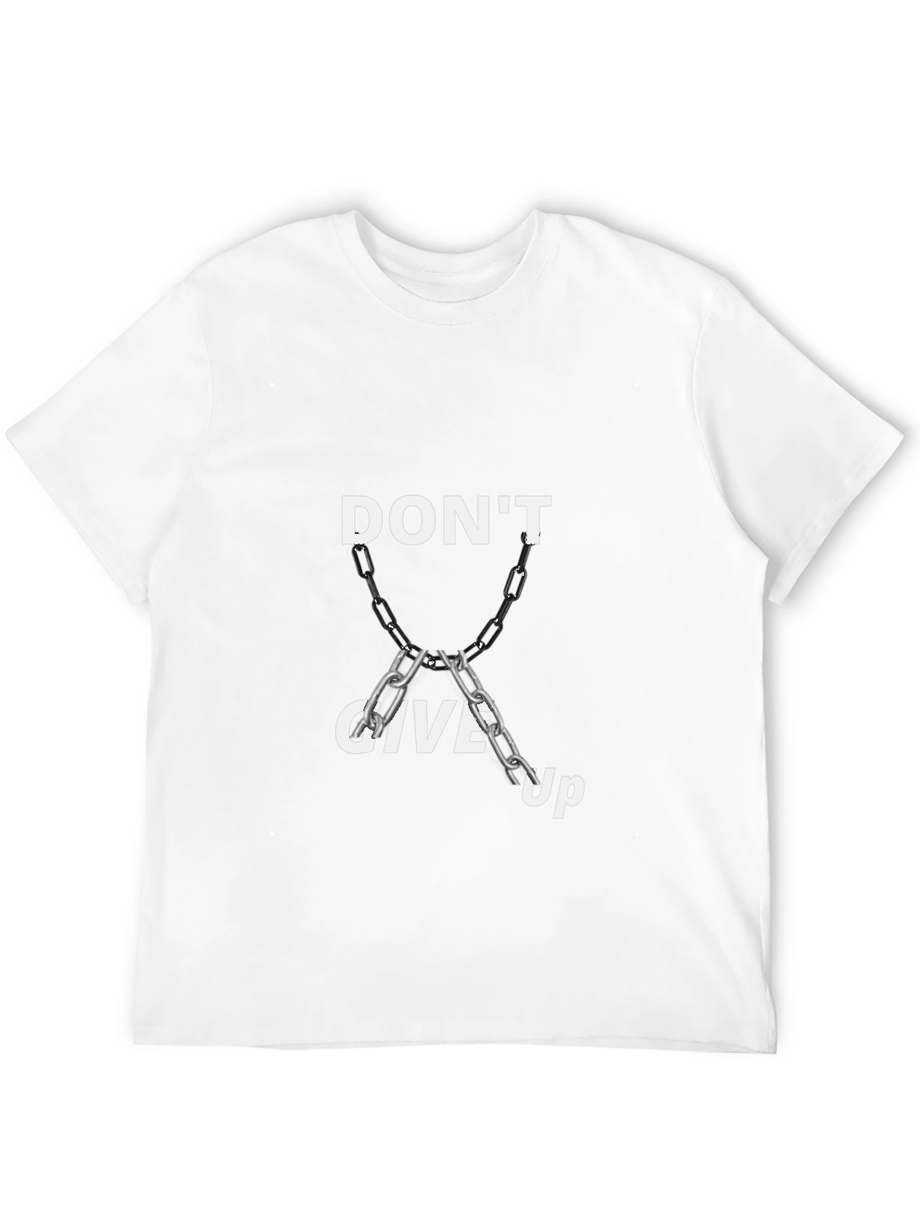 Dont Give Up Graphic Tee - Motivational T-Shirt