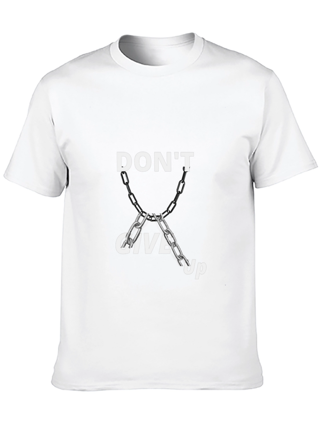 Dont Give Up Graphic Tee - Motivational T-Shirt