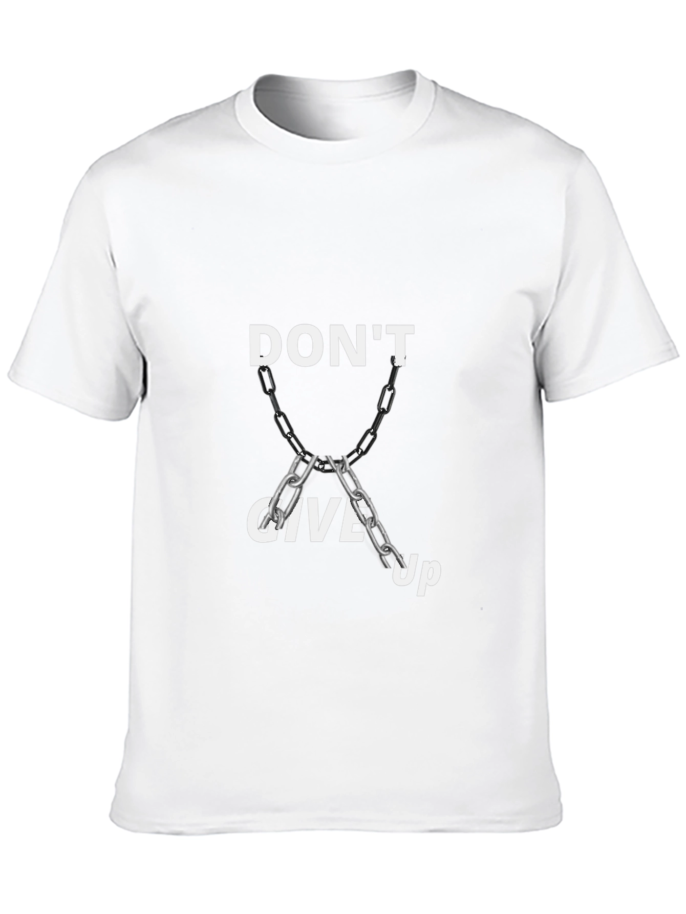 Dont Give Up Graphic Tee - Motivational T-Shirt
