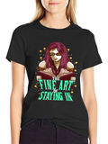 The Fine Art of Staying In T-Shirt