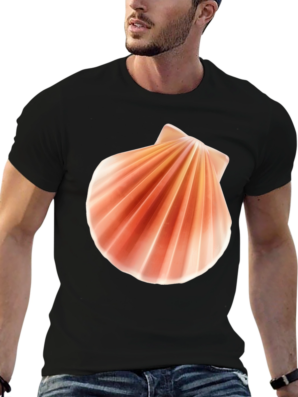 Shell Graphic Tee - Beach Vibes
