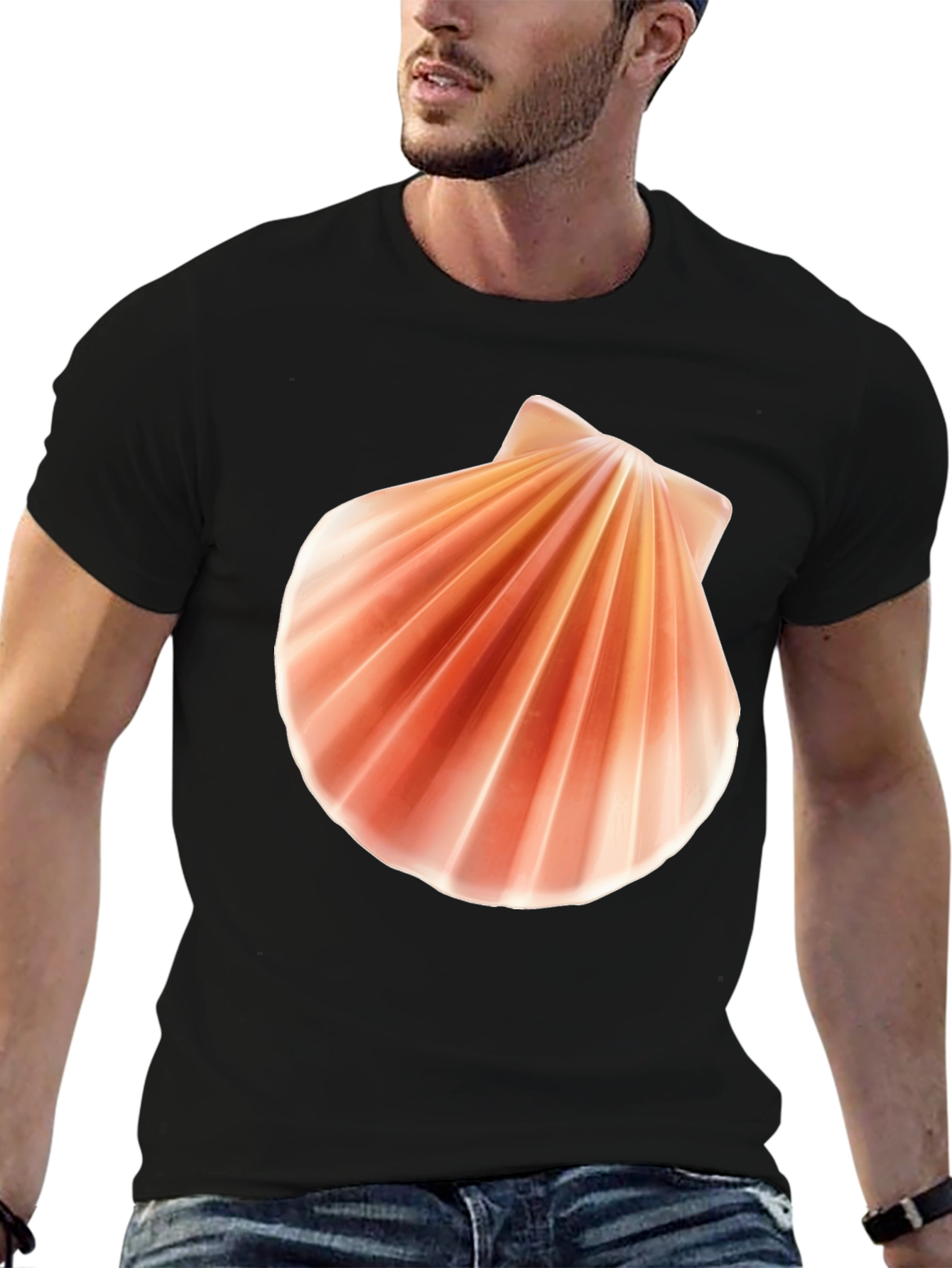 Shell Graphic Tee - Beach Vibes