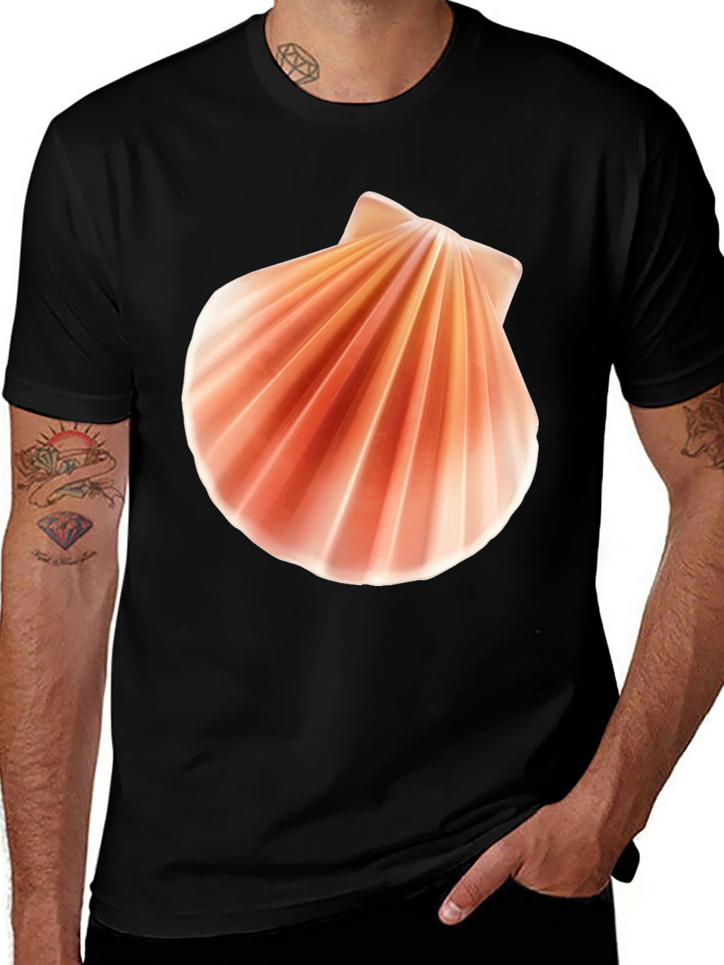 Shell Graphic Tee - Beach Vibes