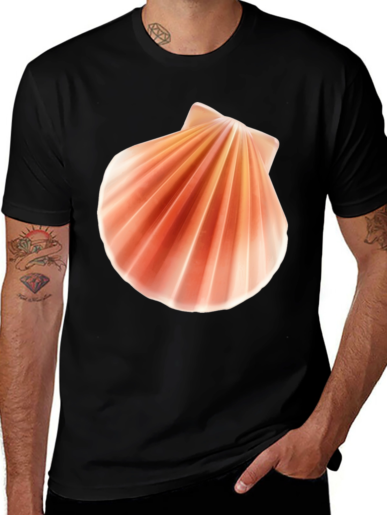 Shell Graphic Tee - Beach Vibes
