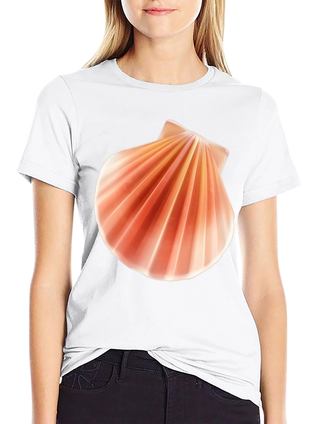Shell Graphic Tee - Beach Vibes