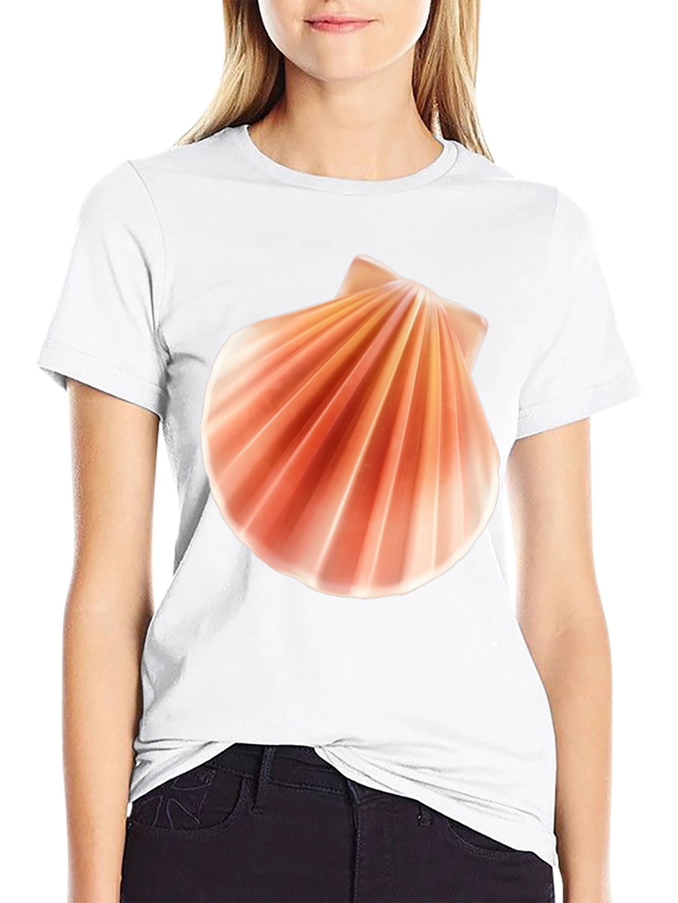 Shell Graphic Tee - Beach Vibes