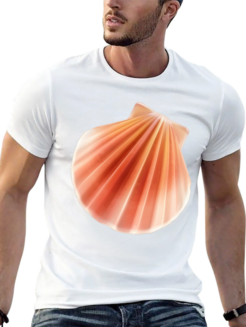 Shell Graphic Tee - Beach Vibes