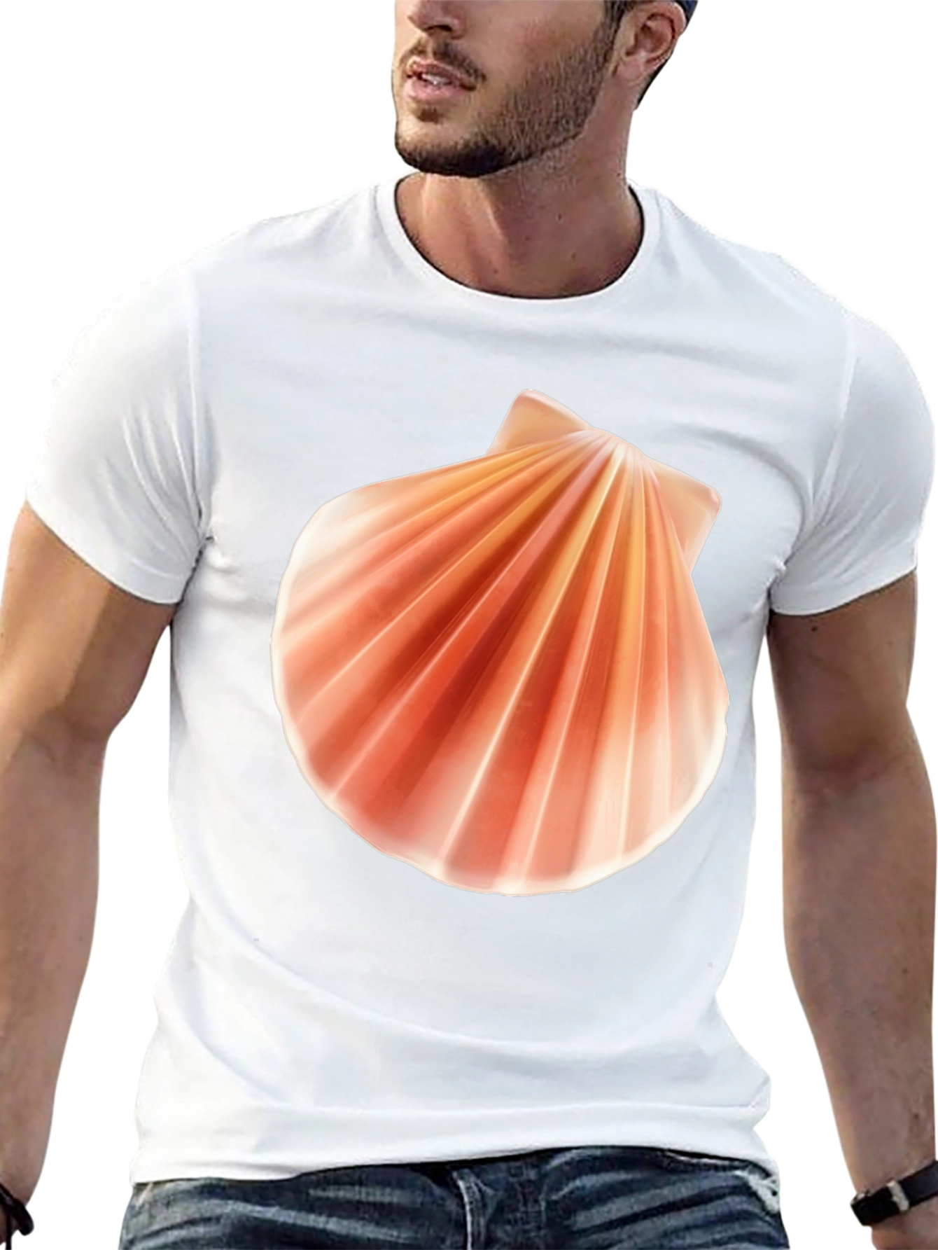 Shell Graphic Tee - Beach Vibes