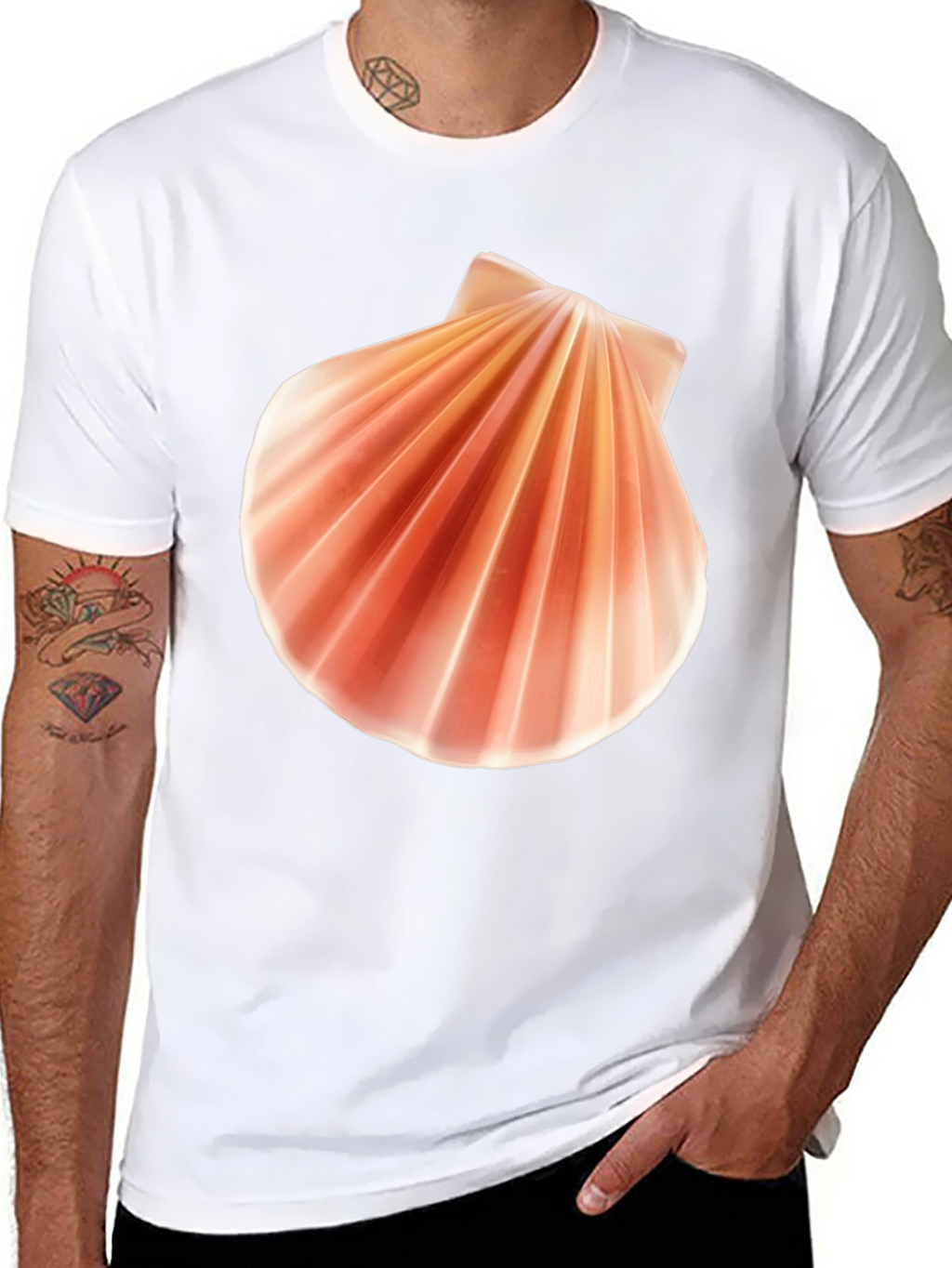 Shell Graphic Tee - Beach Vibes