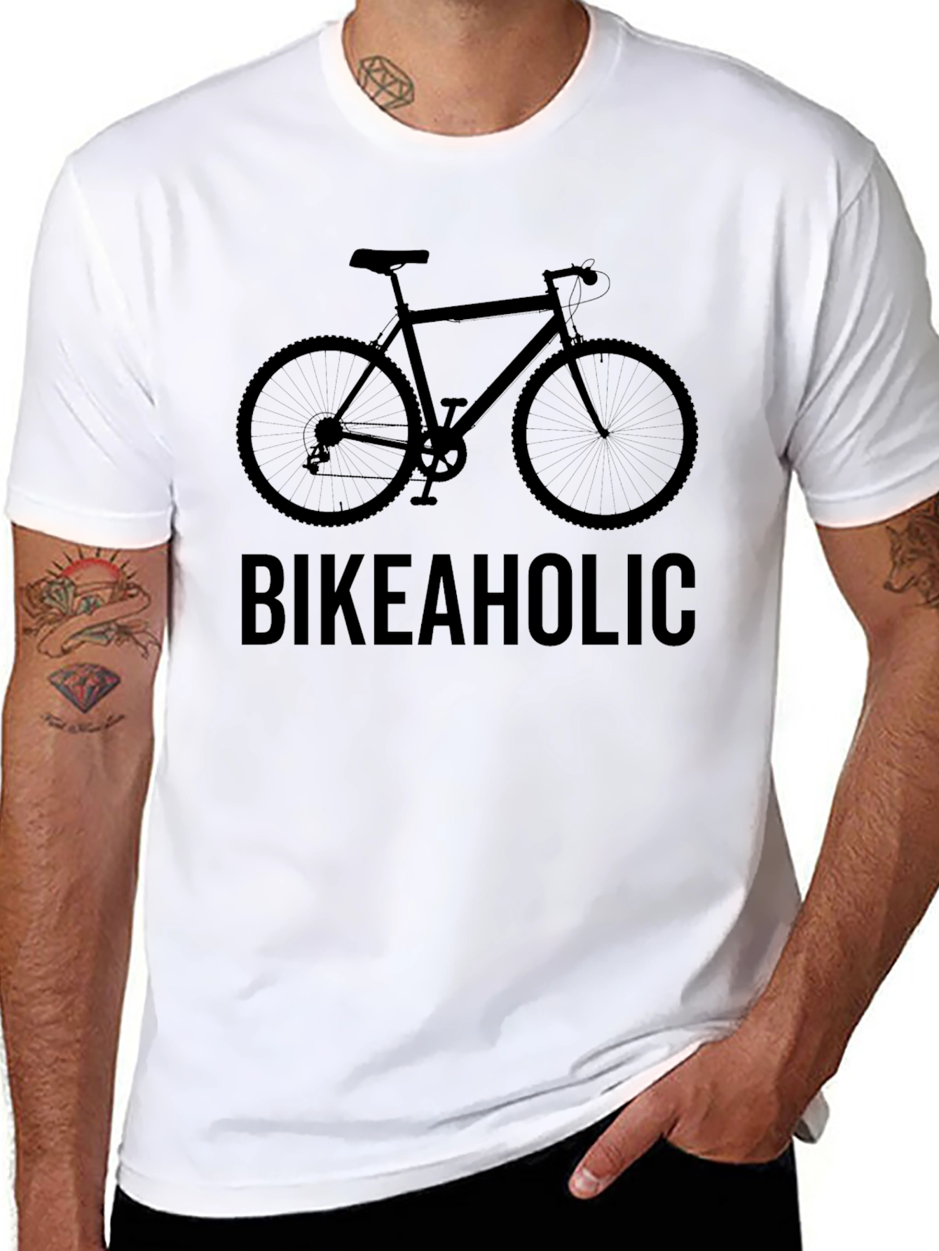 Bikeaholic T-Shirt - Cycling Passion