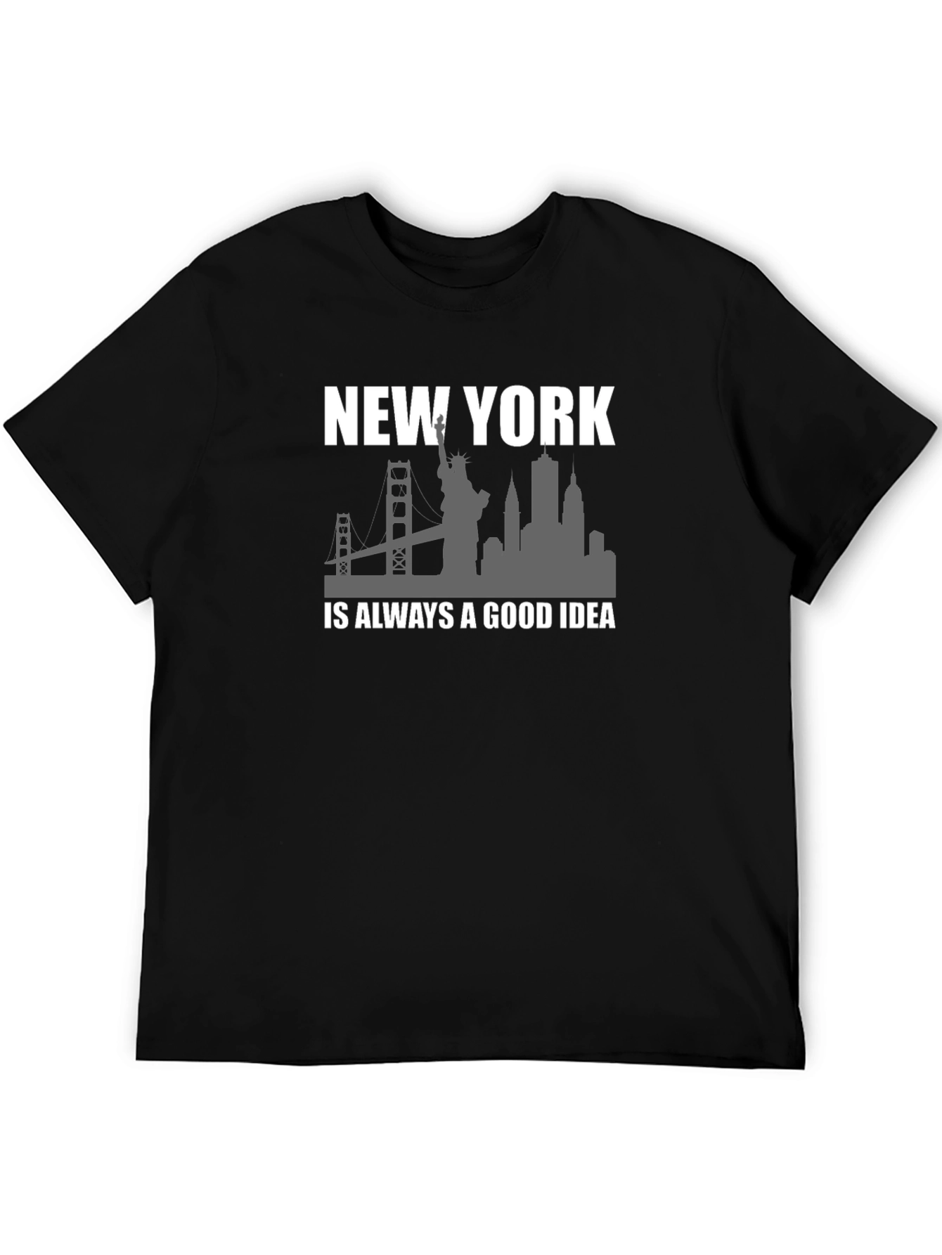 New York City Skyline Graphic T-Shirt