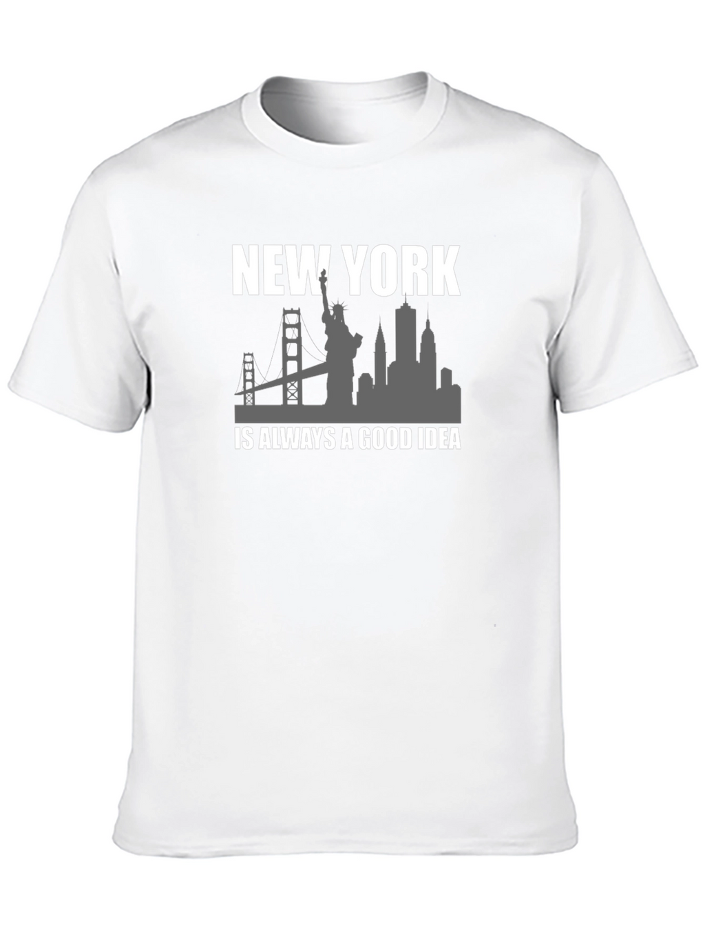New York City Skyline Graphic T-Shirt