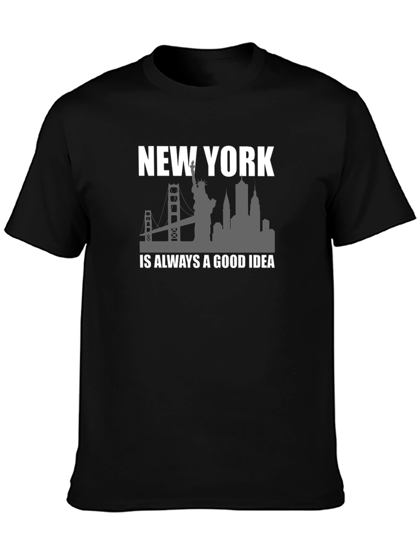 New York City Skyline Graphic T-Shirt