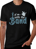 Im With The Band Graphic Tee - Black