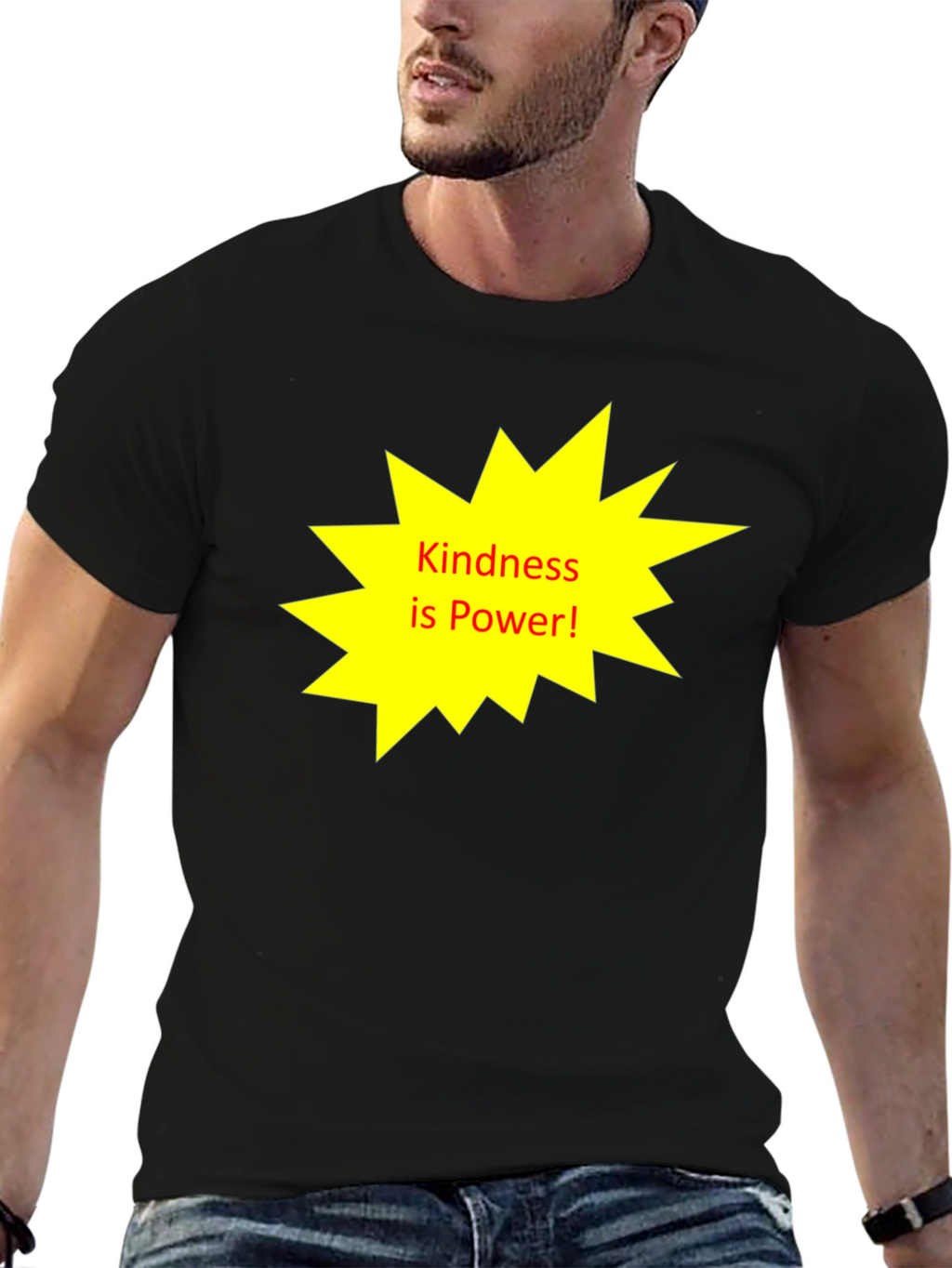 Kindness is Power T-Shirt - Black