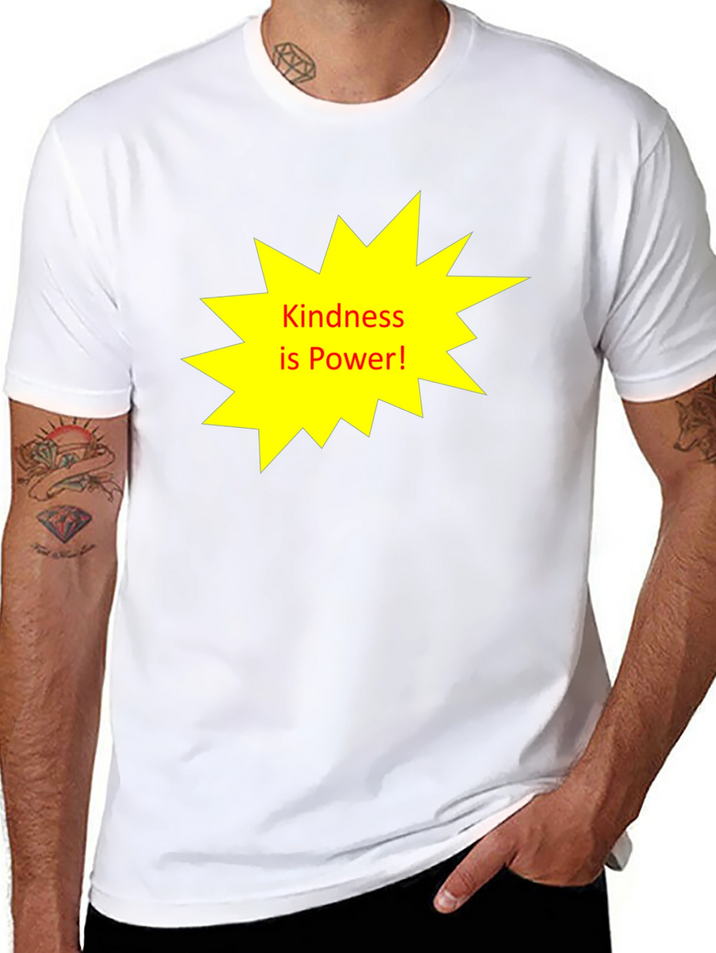 Kindness is Power T-Shirt - Black