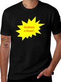 Kindness is Power T-Shirt - Black
