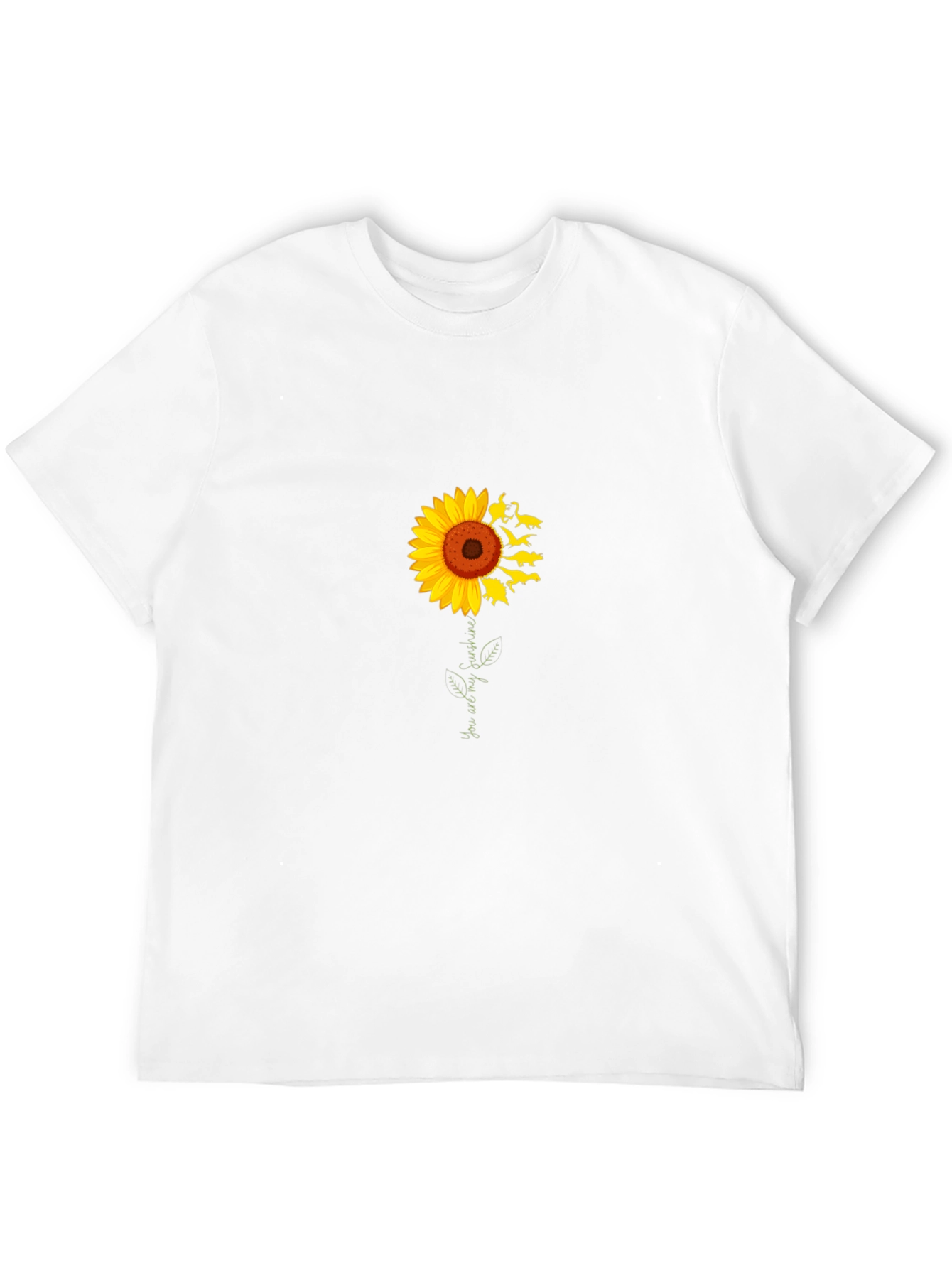 Sunflower Rats T-Shirt - Unisex Black Cotton Tee