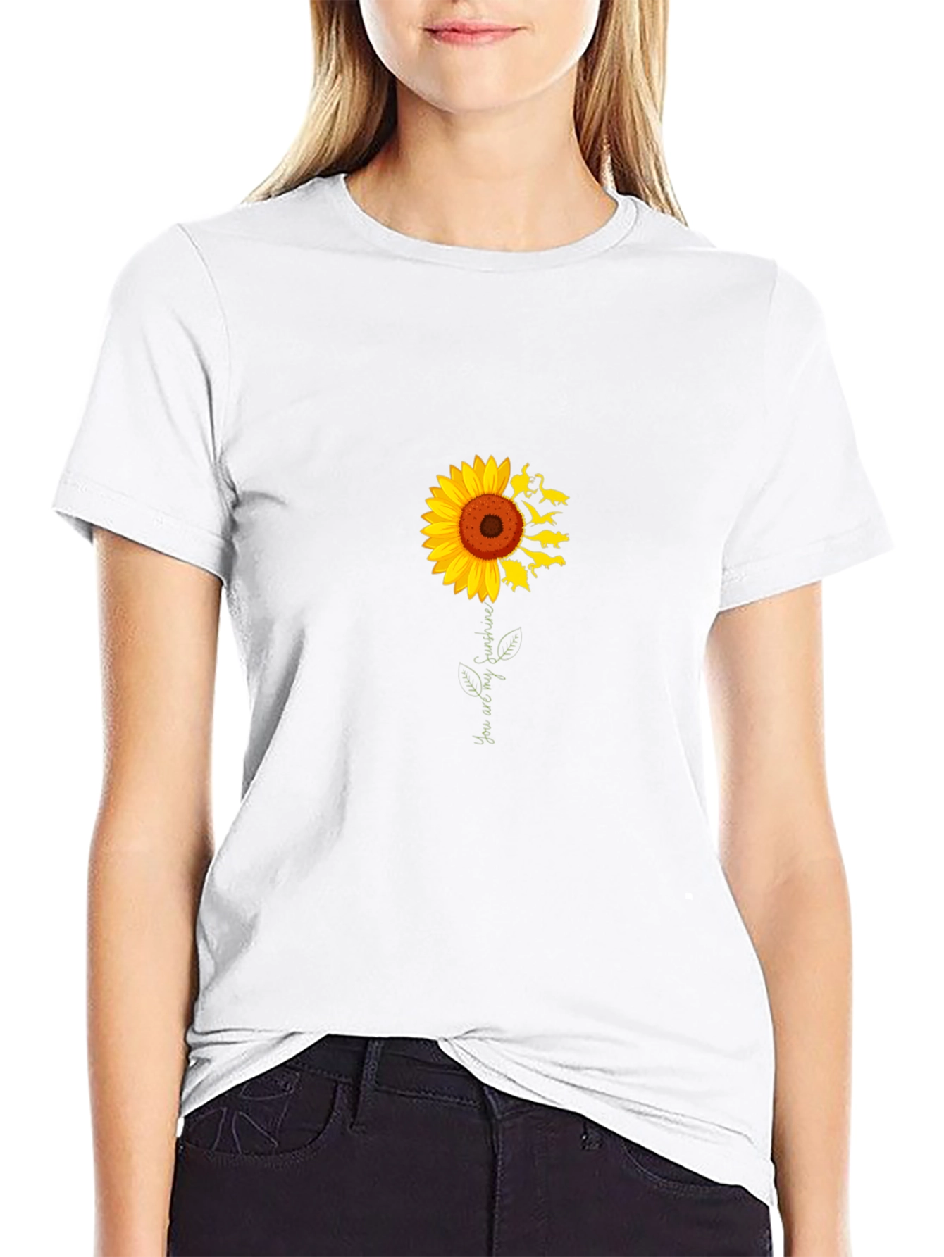 Sunflower Rats T-Shirt - Unisex Black Cotton Tee