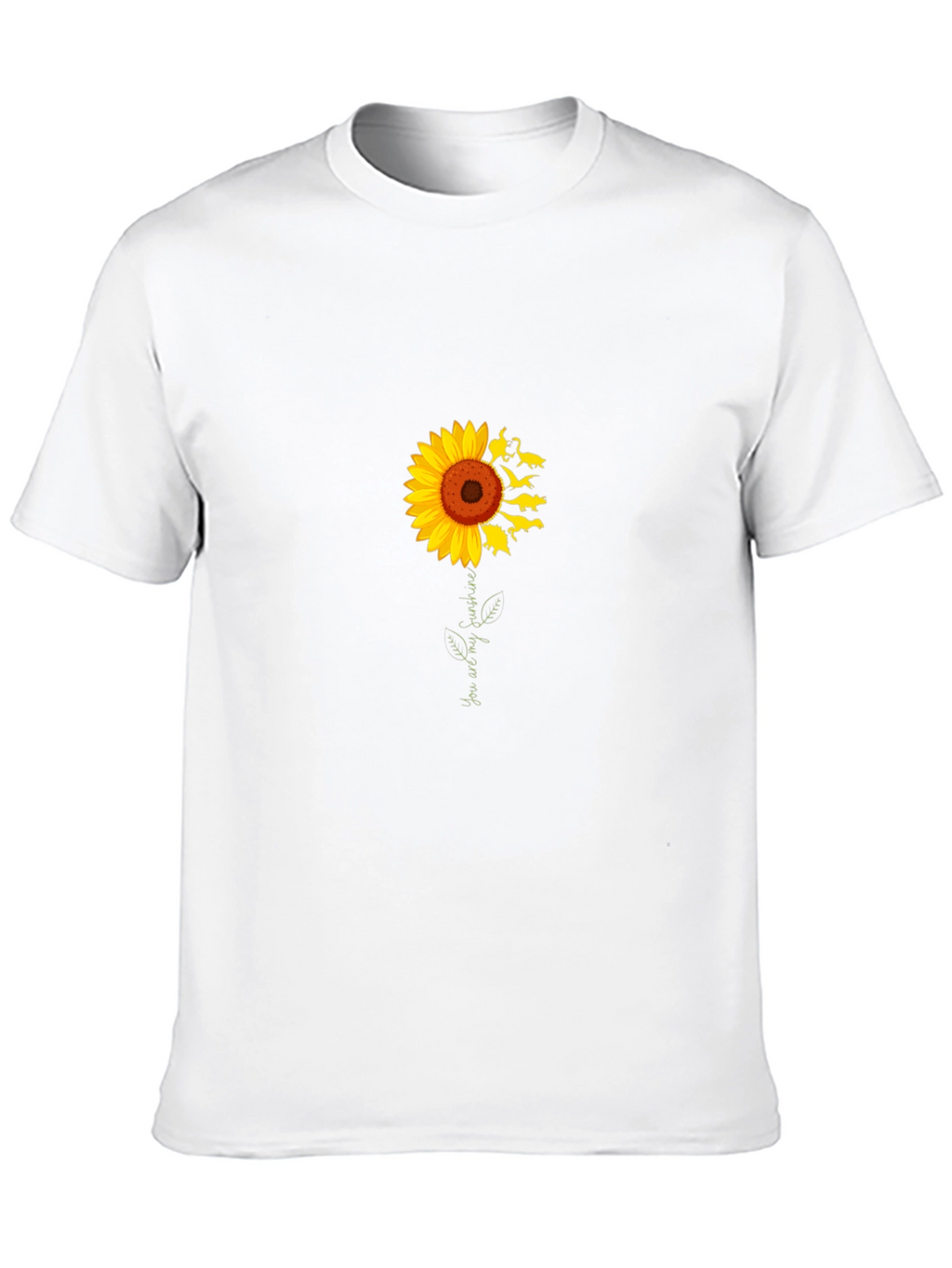 Sunflower Rats T-Shirt - Unisex Black Cotton Tee