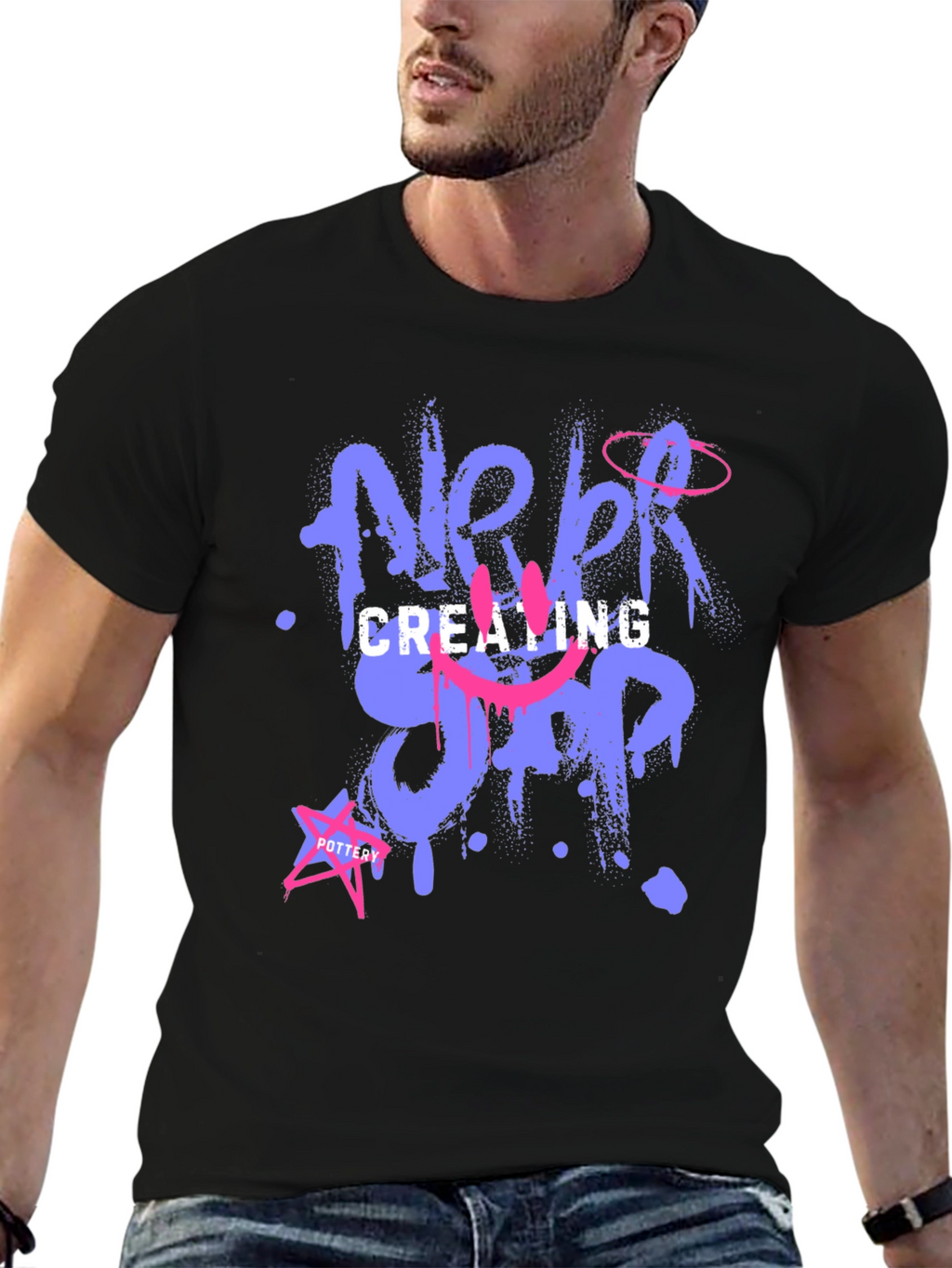 Never Stop Creating Graphic Tee