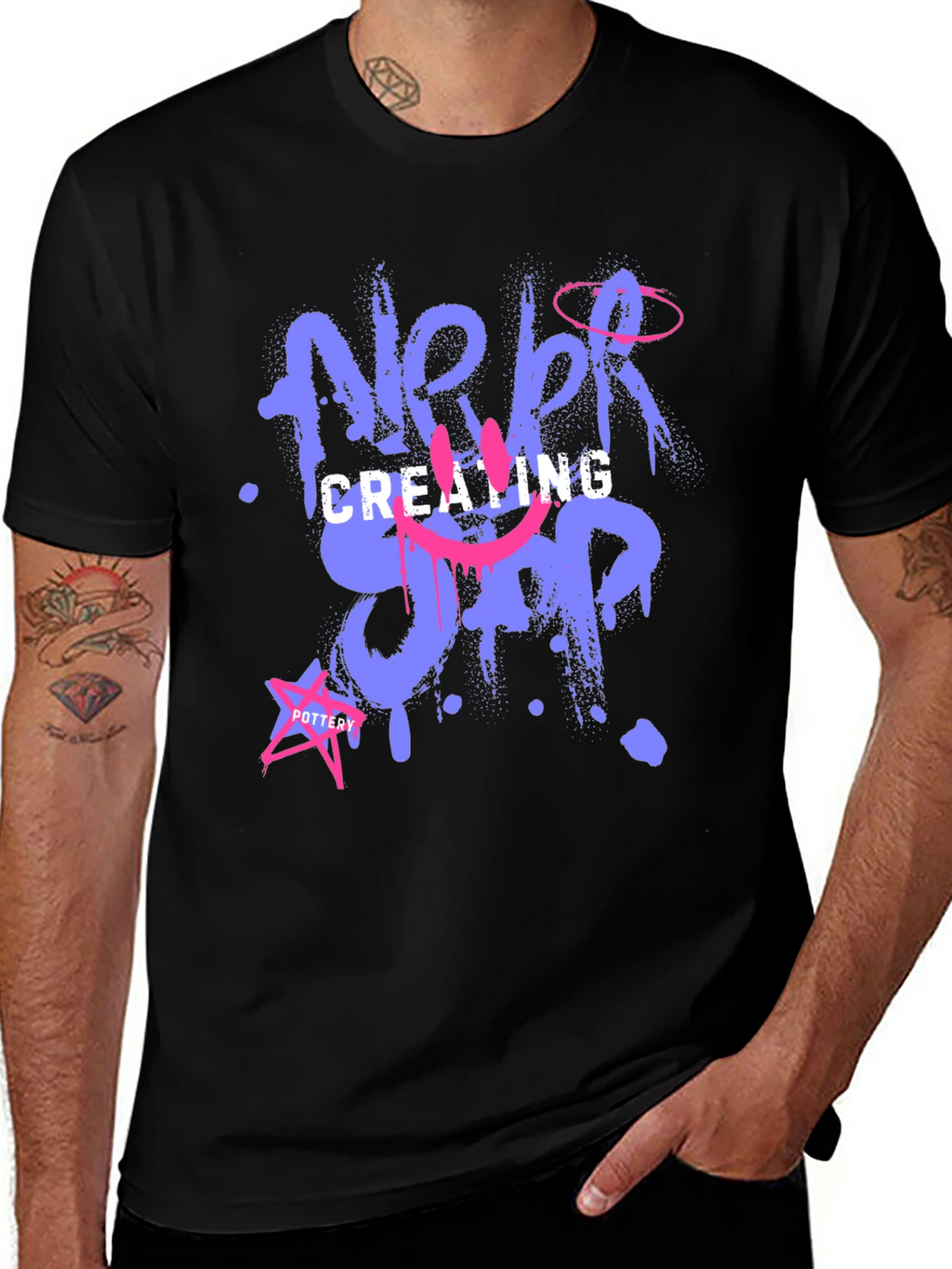 Never Stop Creating Graphic Tee