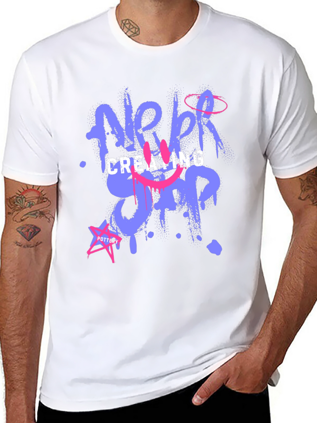 Never Stop Creating Graphic Tee
