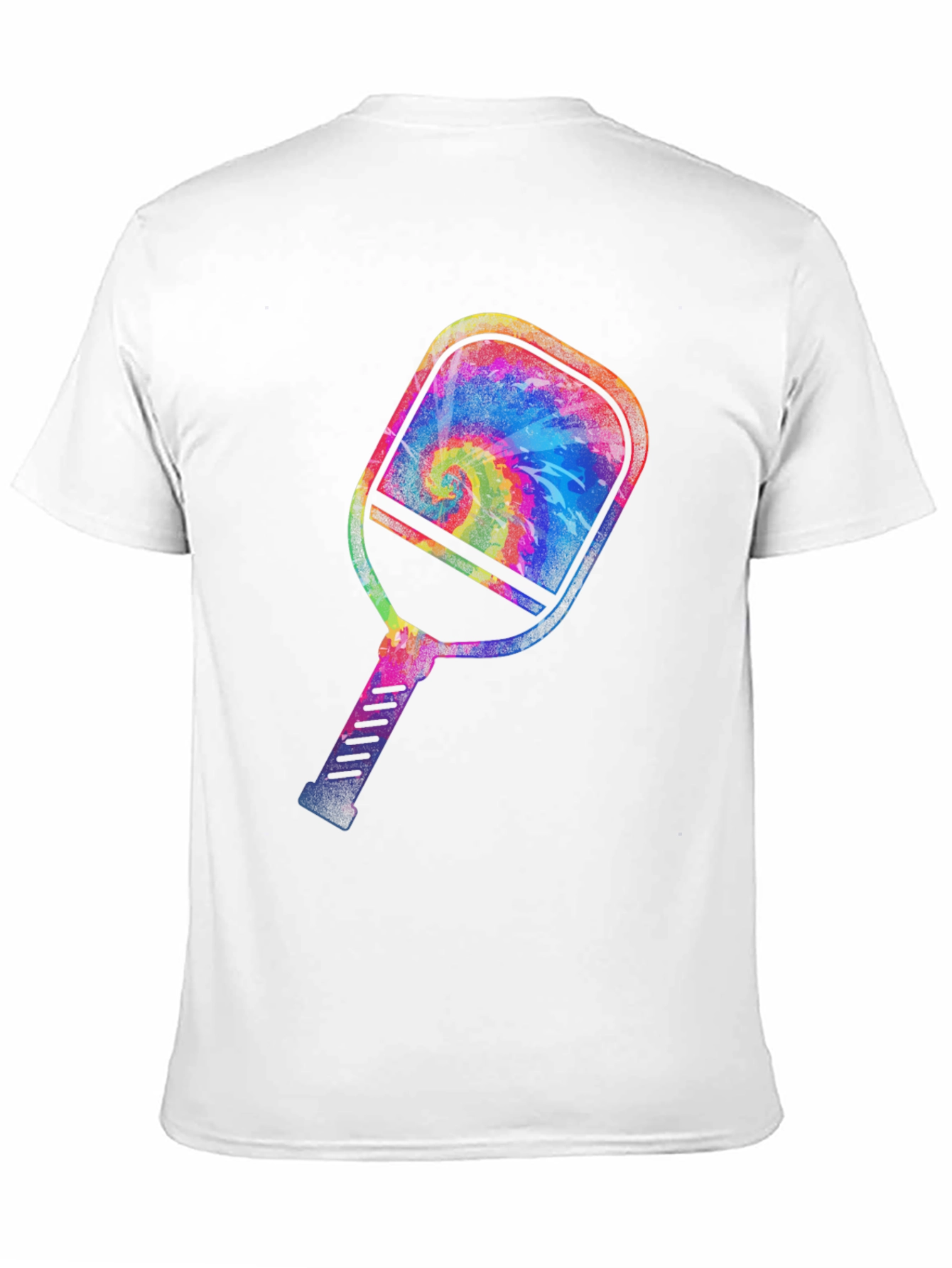 Tie-Dye Pickleball Paddle Graphic Tee