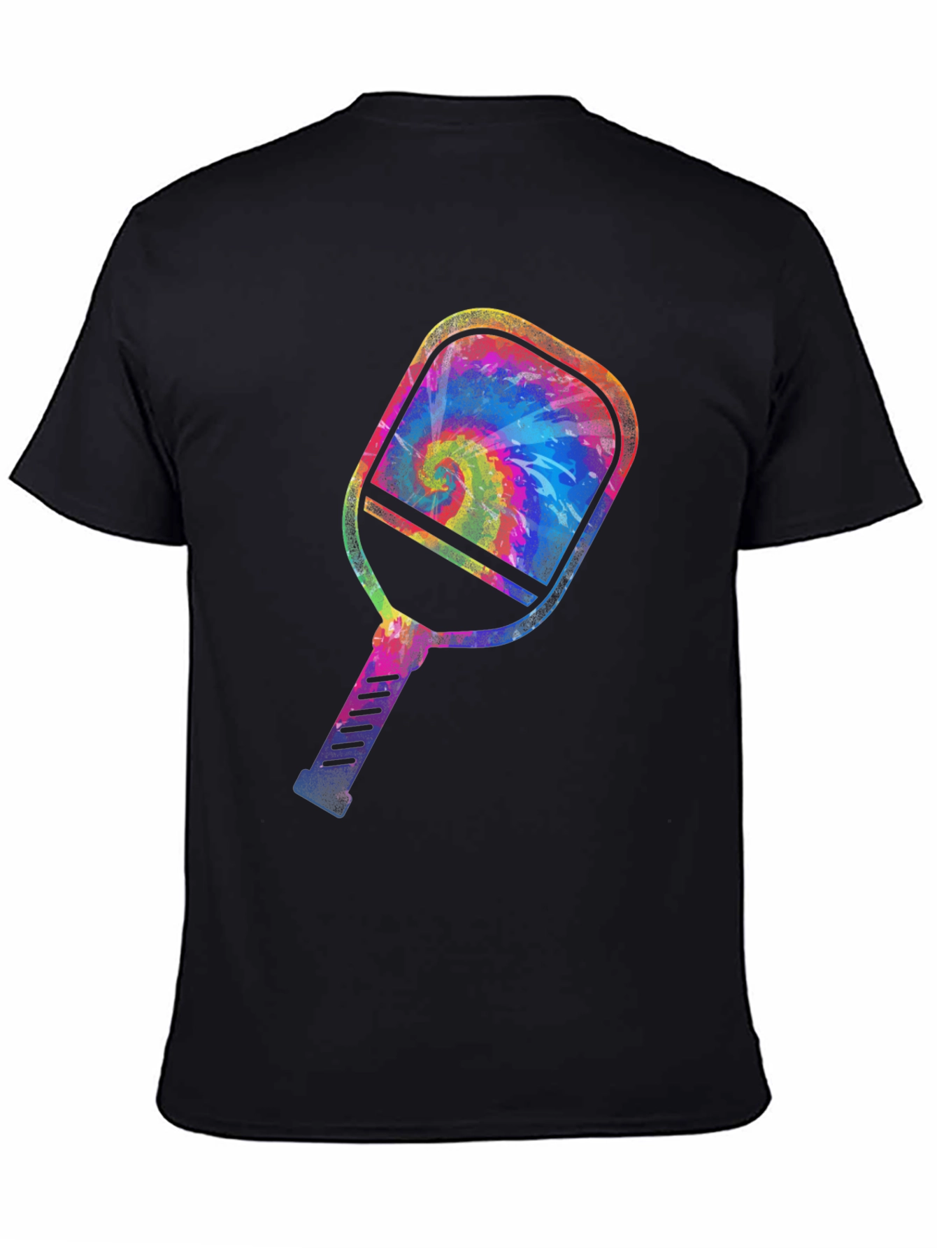 Tie-Dye Pickleball Paddle Graphic Tee
