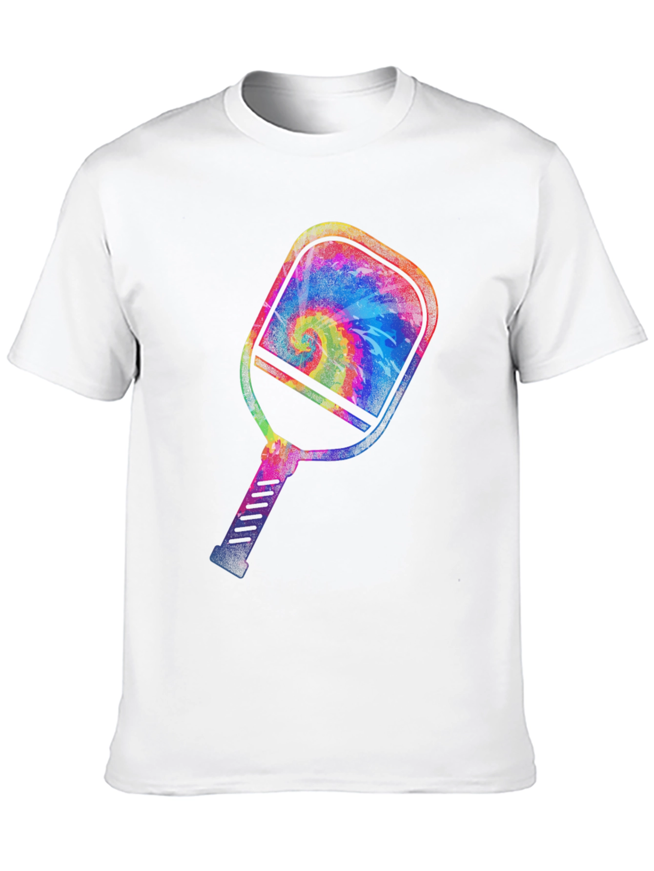 Tie-Dye Pickleball Paddle Graphic Tee