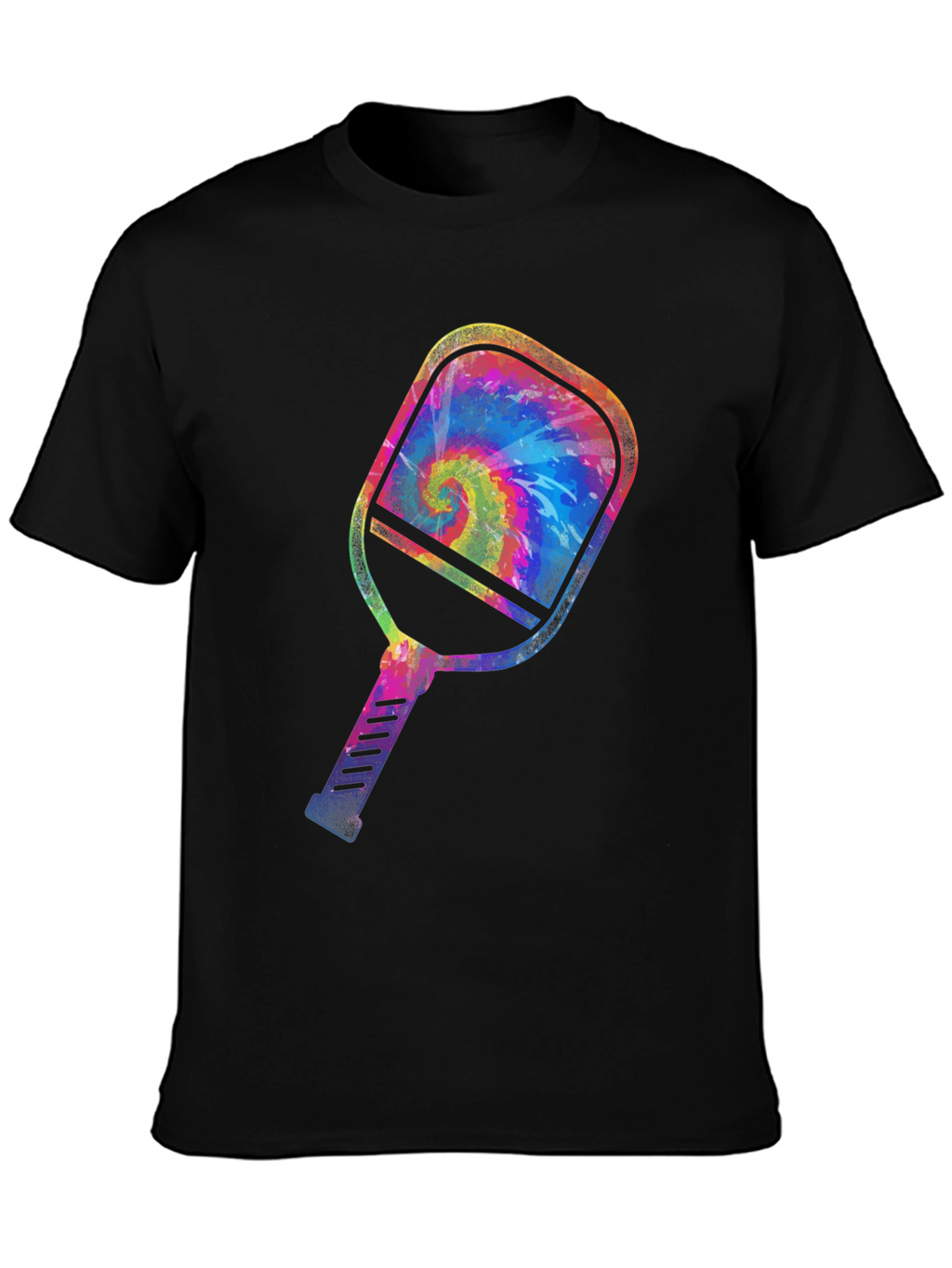 Tie-Dye Pickleball Paddle Graphic Tee
