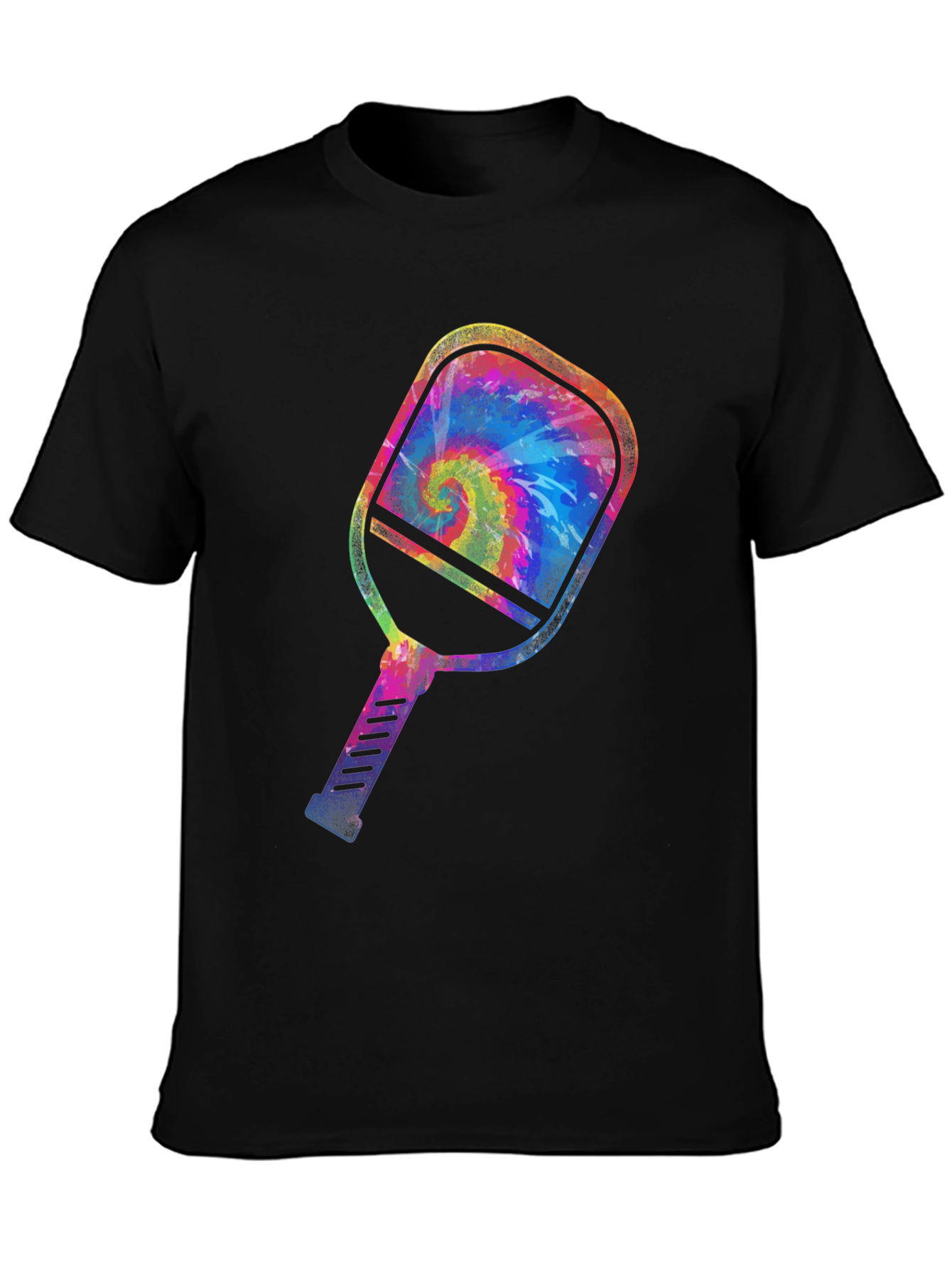 Tie-Dye Pickleball Paddle Graphic Tee