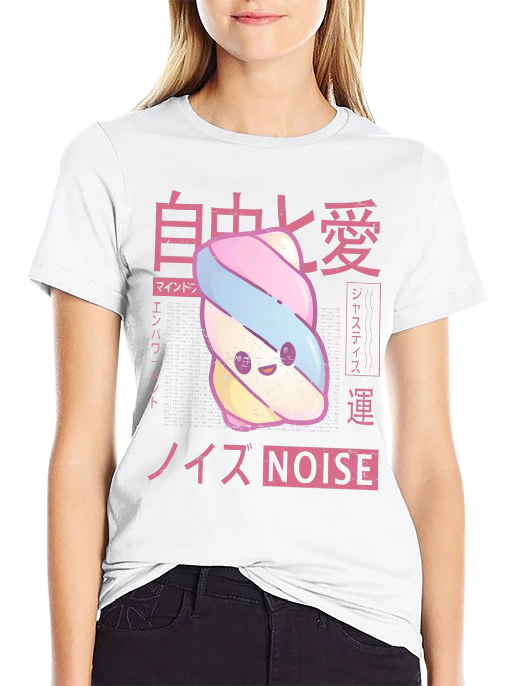 Kawaii Marshmallow Japanese Aesthetic T-Shirt