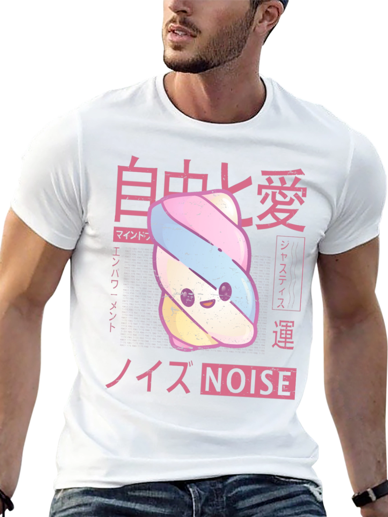 Kawaii Marshmallow Japanese Aesthetic T-Shirt