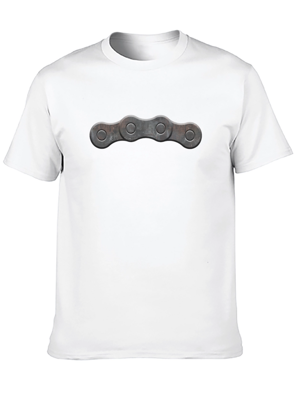 Chain Link Graphic Tee - Black