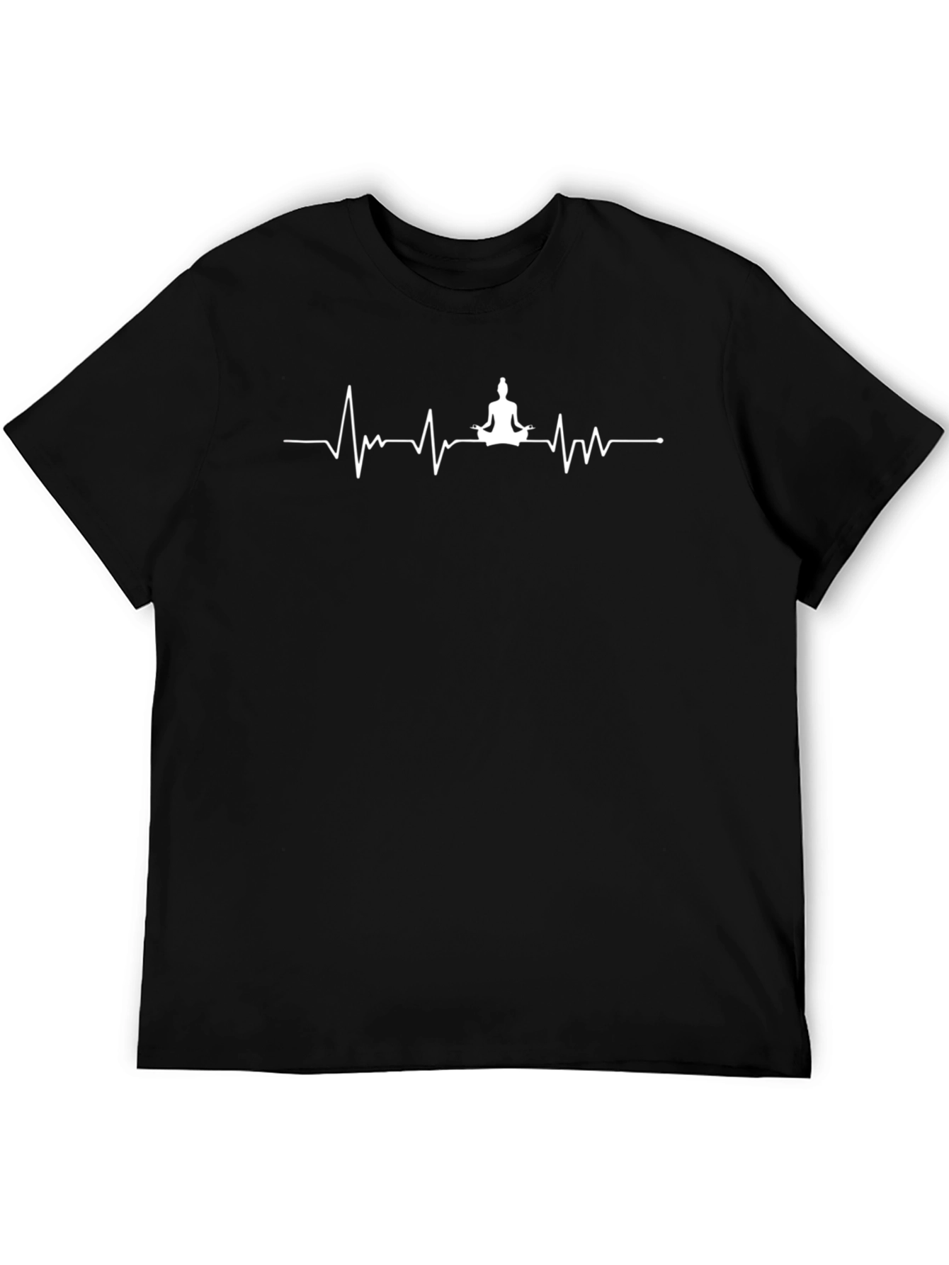 Yoga Heartbeat Graphic T-Shirt