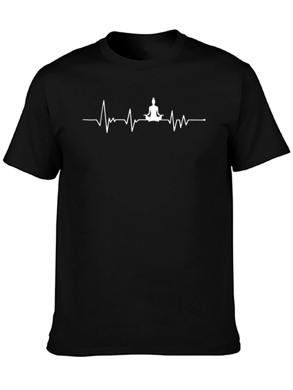 Yoga Heartbeat Graphic T-Shirt