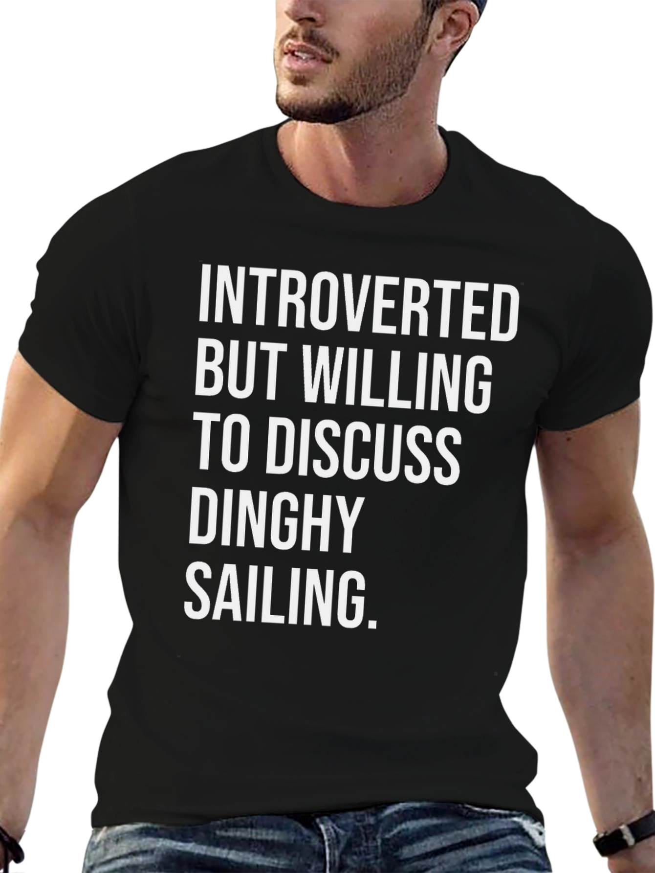 Introverted Dinghy Sailing T-Shirt