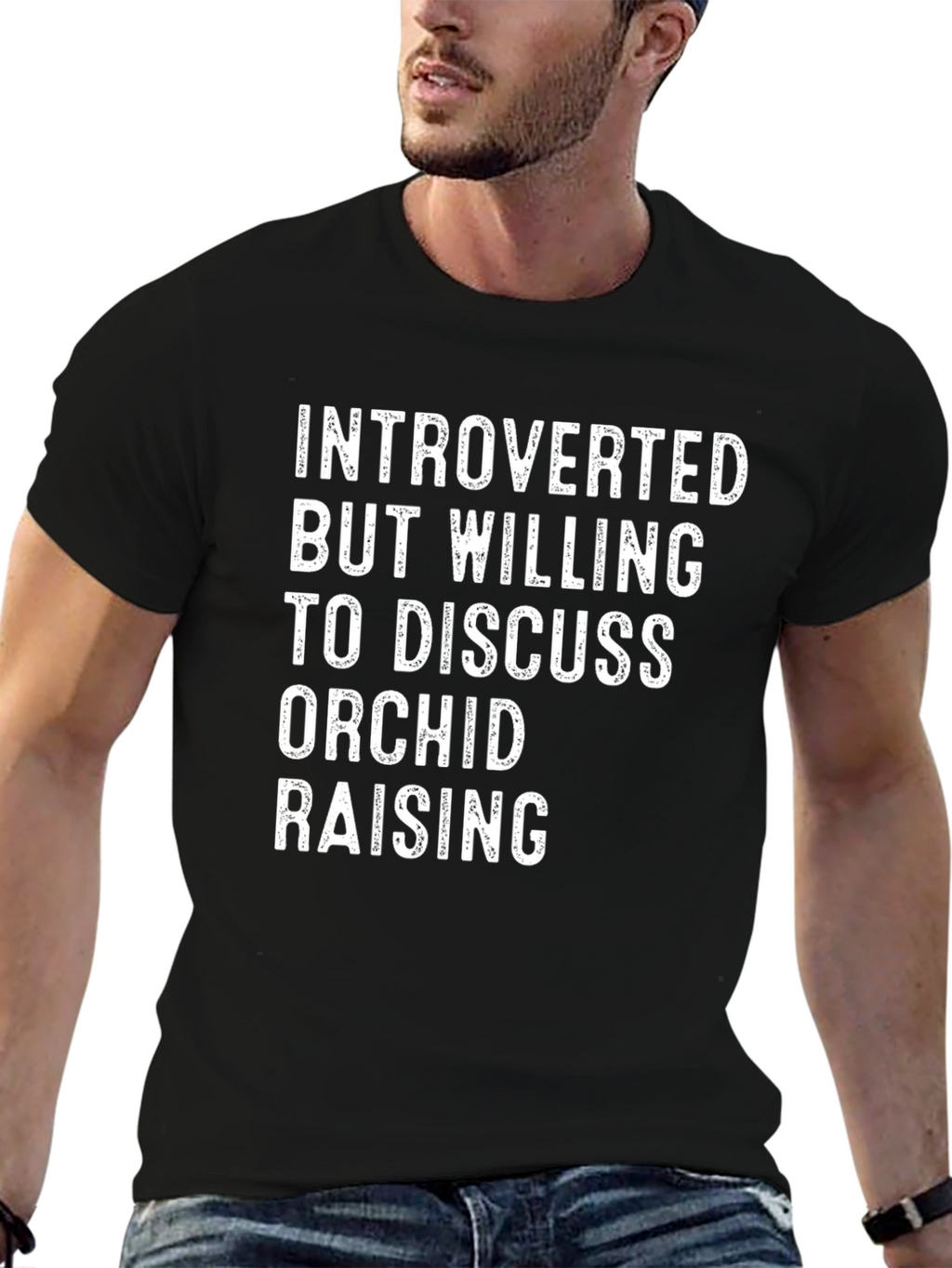 Introverted Orchid Raising T-Shirt