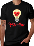 Valentine Love Light Bulb Graphic Tee