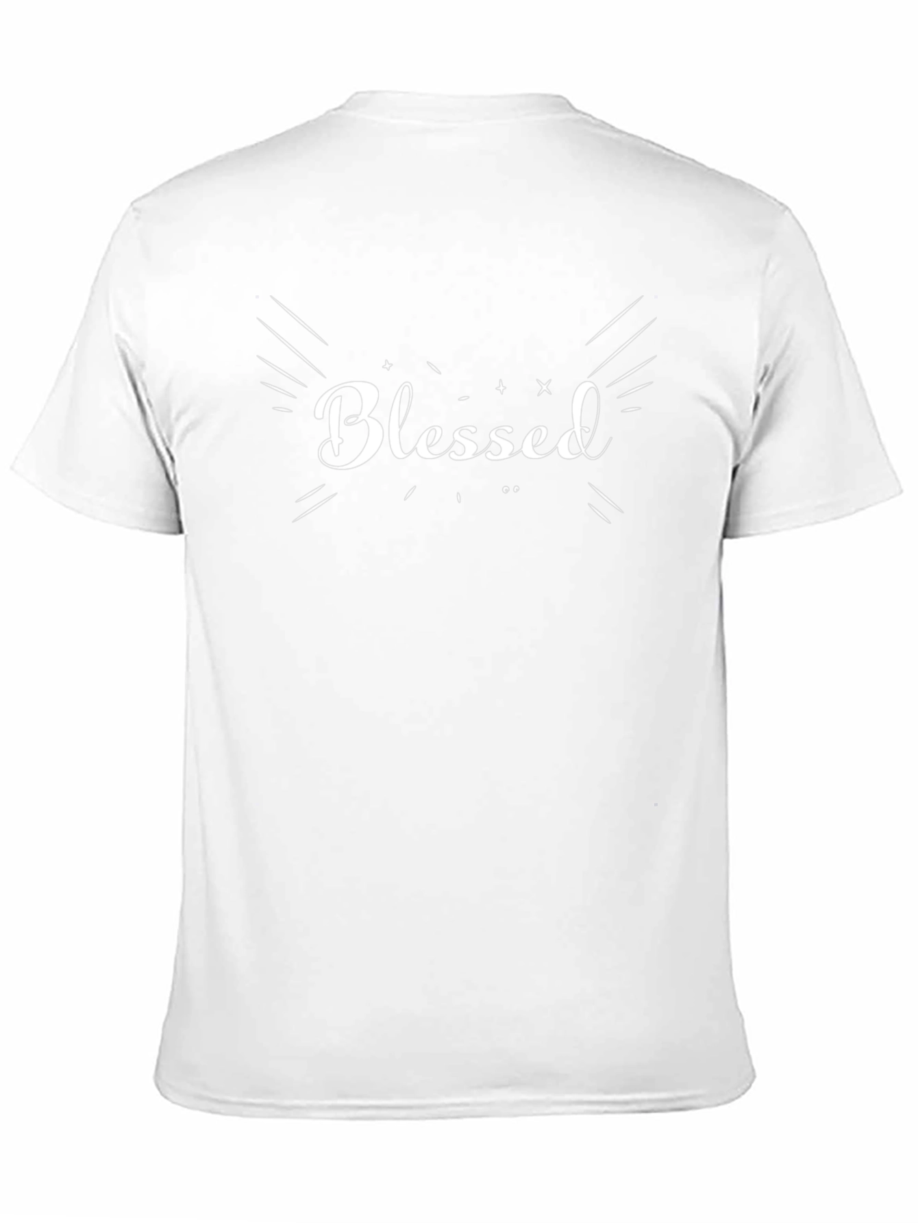 Blessed Graphic Tee - Mens Black T-Shirt